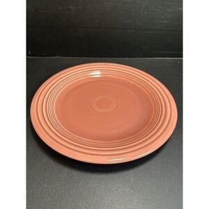 Homer Laughlin  Fiesta Rose  Dinner Plate 1950s Mid-century Modern Mod Excellent